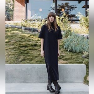 ZARA Black Short sleeve dress.